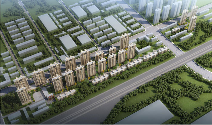 沈陽東站棚改一期項目沈陽市大東區(qū)49.7萬㎡設計案例