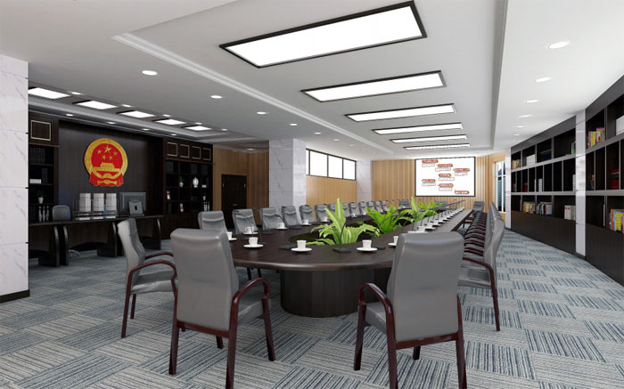 遼寧省**人民法院項目遼寧省沈陽市400㎡設計案例